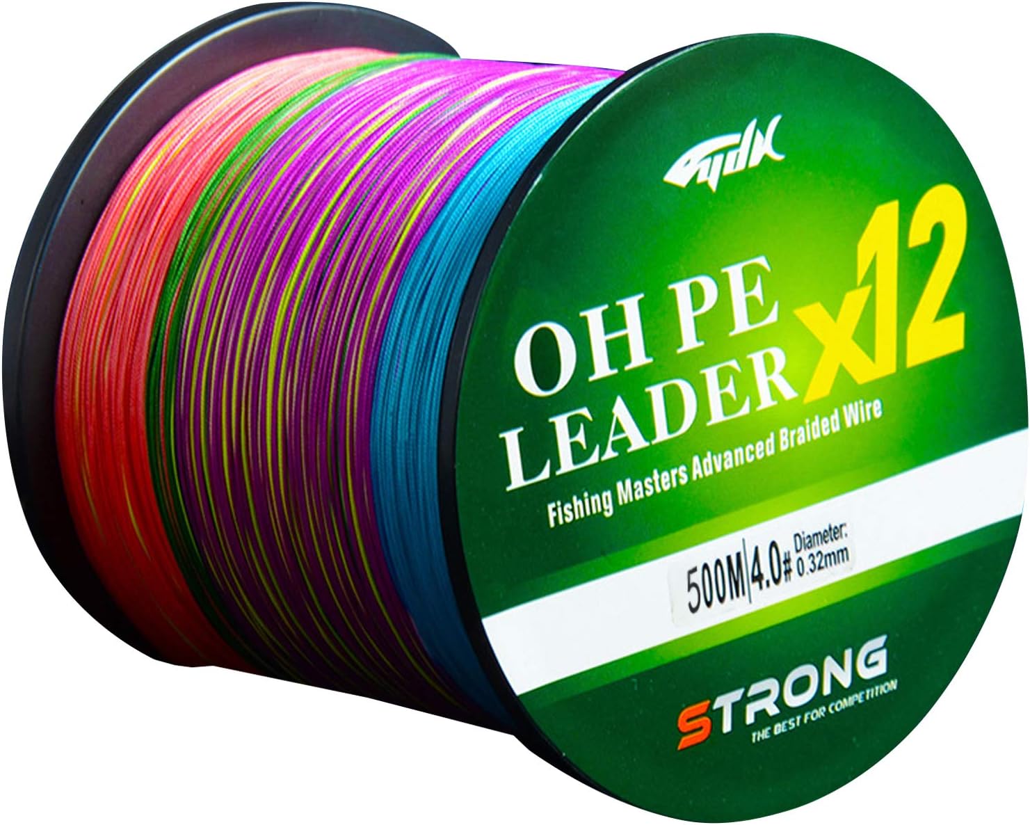LPATTERN Fishing Line 500 m / 1000 m 12-Way PE Fishing Braided Lines (Diameter: 0.14 mm – 0.60 mm; Load Capacity: 12.6 kg-81 kg)