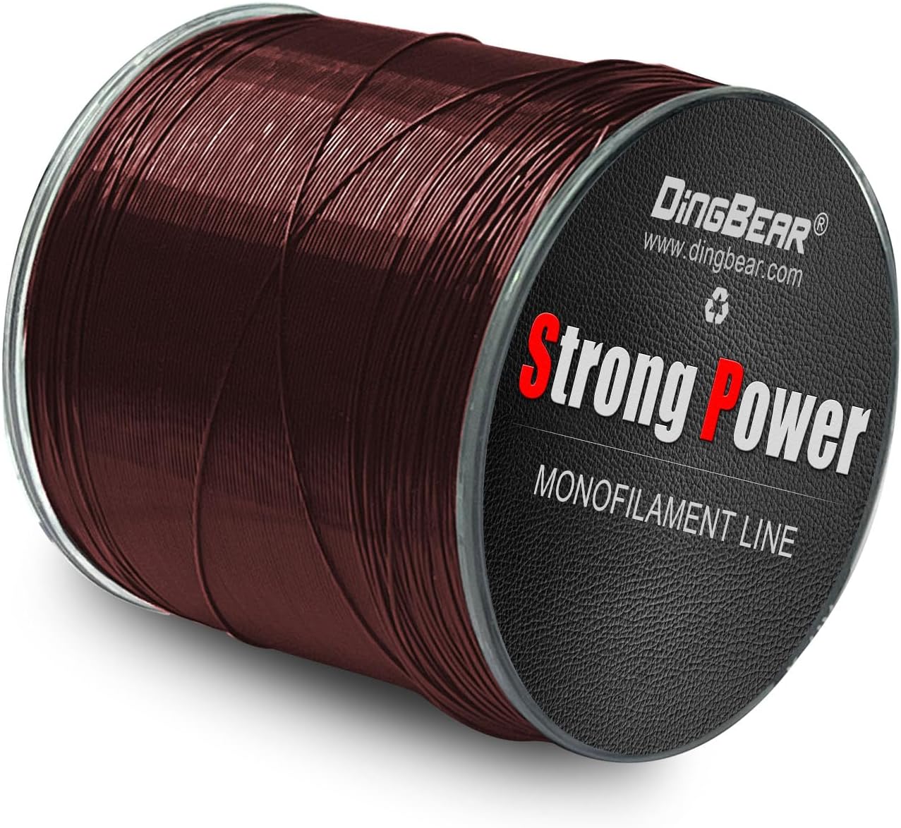 Dingbear Nylon Fishing Line 200/500/1000 m Monofilament Nylon Fishing Line with Strong Tension 4 Colours 5-35 lb