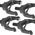 Tbest Rod Rests for Carp Fishing, 4 Pieces Magnetic Holder Head Fishing Rod Magnetic Holder Head Automatic Adjustment Fishing Rod Tail Rest Holder Tool Accessories