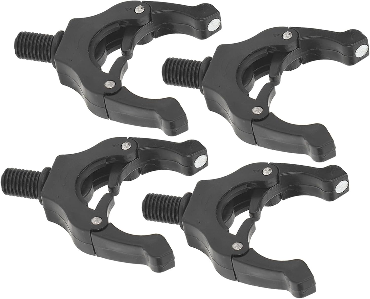 Tbest Rod Rests for Carp Fishing, 4 Pieces Magnetic Holder Head Fishing Rod Magnetic Holder Head Automatic Adjustment Fishing Rod Tail Rest Holder Tool Accessories