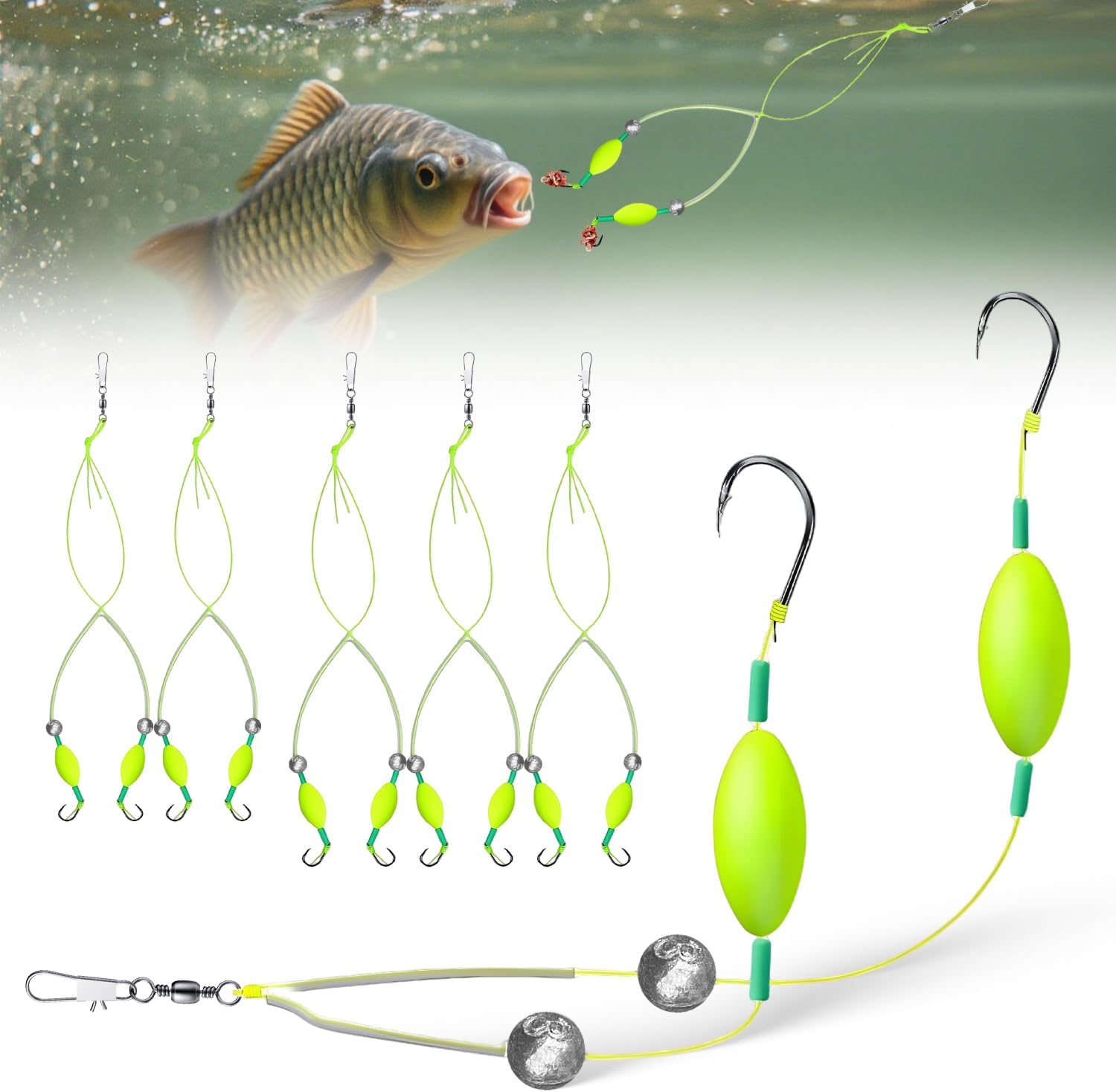 KA-027-DE-FT Carp Leader