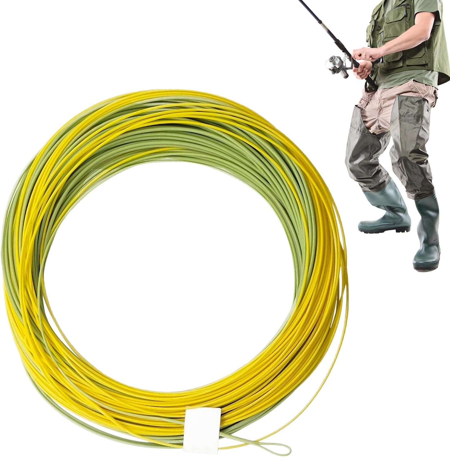 Fly Fishing Line Floating All Purpose Trout Line Tapered Floating for Trout Competition Surfing Deep Sea Freshwater Boating Catfish Saltwater Pond Fishing